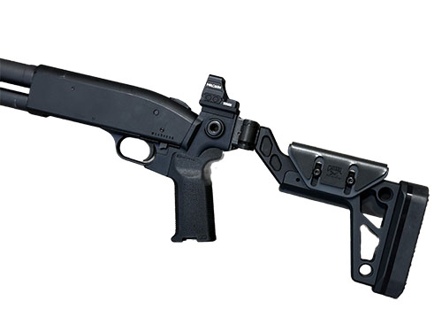 Der Chisel Machining Marlin Aluminum Stock bietet langlebige 6061 Billet Aluminium-Konstruktion, verstellbare Wangenauflage und moderne Ergonomie für optimale Leistung.